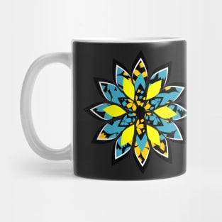 Joy and a tropical flower Mug